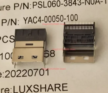 For PSL060-3843 SlimSAS SFF-8654 38P 4x Horizontal SMD Female Connector