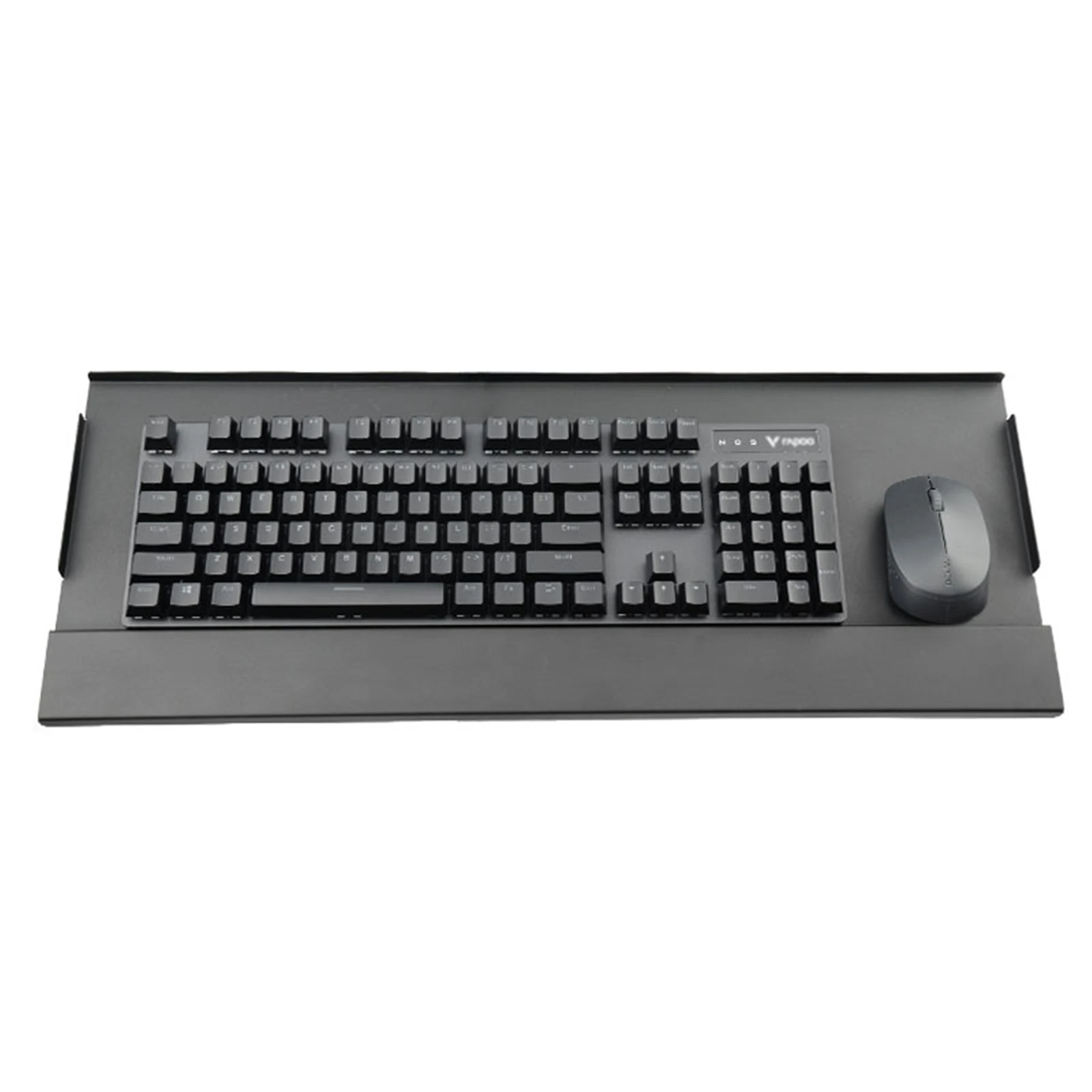 Imagem -05 - Suporte do Teclado do Jogo do Computador Suporte do Teclado Industrial Perfil de Alumínio Retrátil Ajustável Mesa Cadeira