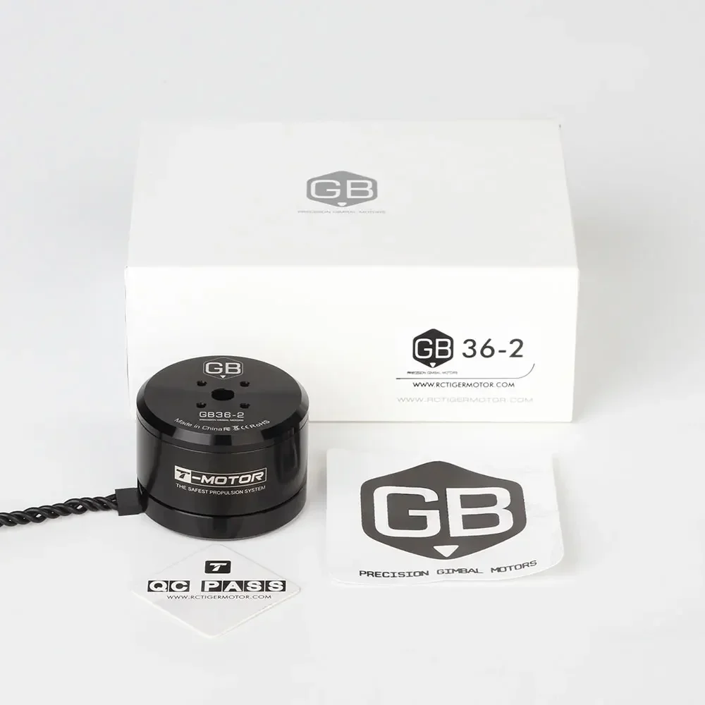 T-MOTOR GB36-2 Gimbal Type 3-6S UAV Drone Brushless Motor KV30 Professiona High Torque Motor for Drones DIY Parts