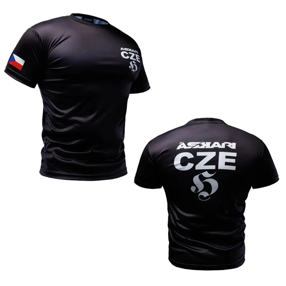 Boxing ASKARI New National Team Uniform Fightwear Casual Women's Tshirt Unisex Tee Top Short Sleeve Quick Drying Men's T Shirt