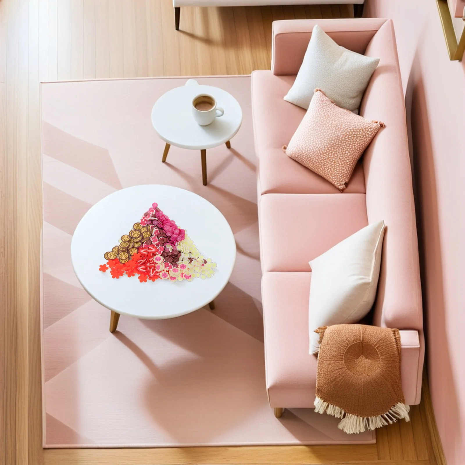 5 pezzi realistici giocano con il cibo simulato fette di carne verdure finte mini Narutomaki casa delle bambole cucina finta set da cucina morbido