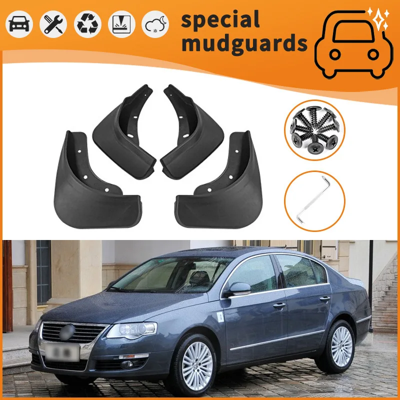 

For the 04-23 Volkswagen Magotan, Sagitar, and Jetta models Mudguards Fender Mudflaps Front Rear Flares Splash Guards Cover