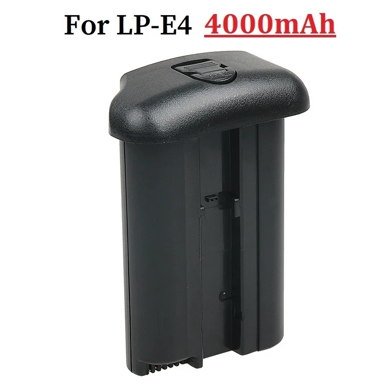 1 szt. 11.1V 4000mAh LP E4 LP-E4 LPE4 dla Canon EOS 1D znak III, znak EOS-1D IV, EOS 1Ds Mark III, EOS 1D C, EOS 1D X