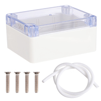 Waterproof Sealing Box 115x90x55mm ABS Plastic Housing Junction Case for Indoor Outdoor Project Enclosure Electronics Shell