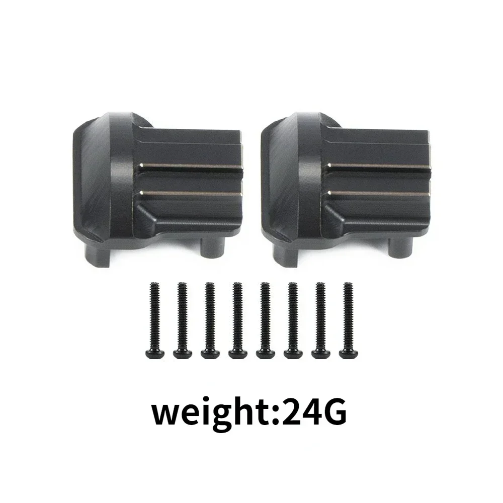 TRX-4M Brass Weight Steering Link Blocks Knuckle Diff Cover Caster Blocks for 1/18 RC Crawler CCar TRX4M DEFENDER Upgrade Parts