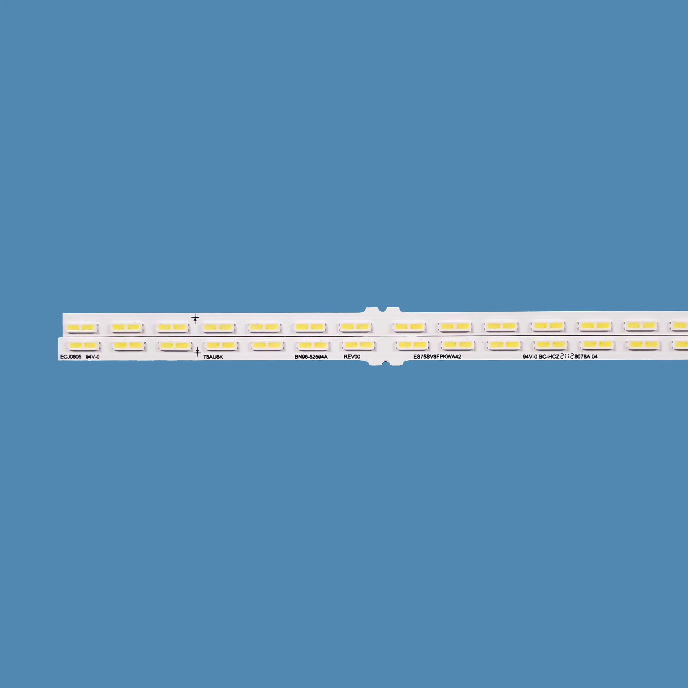 4pcs/set LED TV Backlight Strip 75AU8K For Samsung 75inch TV BN96-52594 AES75SV8FPKWA42BC-HCZ21228078A04Tv Led Backlight Strip