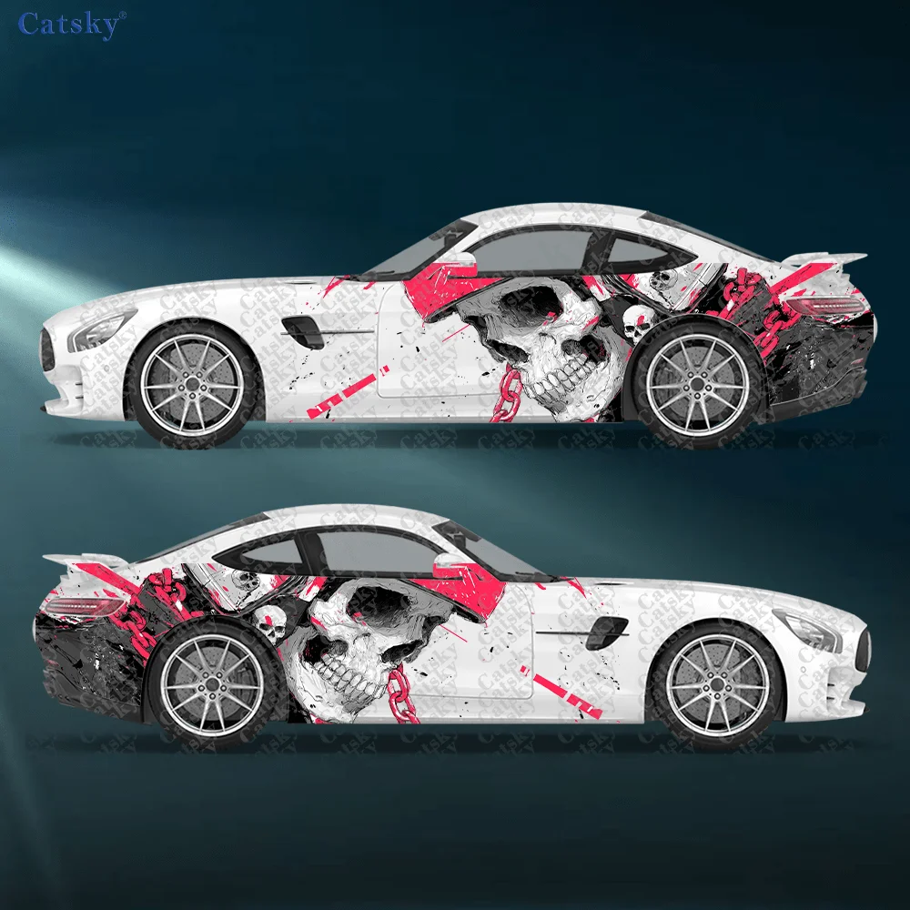 

Наклейка с изображением солдата и черепа, 2 шт., подходит для легковых и грузовых автомобилей, прочная, устойчивая к выцветанию, легко устанавливается и снимается, виниловая пленка для автомобиля.