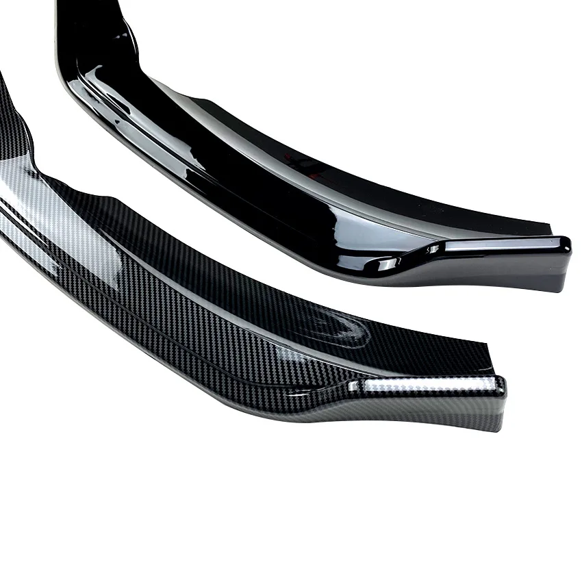 For Mercedes E-Class W213 C238 2021+ E260 E300 AMG Car Front Bumper chin Lip lower Spoiler Diffuser Splitters Body Kit Guard