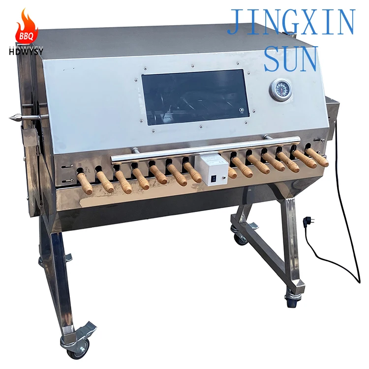 Adjustable Portable Heavy Duty Motor Roaster Cover for Pig Cyprus Charcoal Spit Roaster BBQ Party Folding