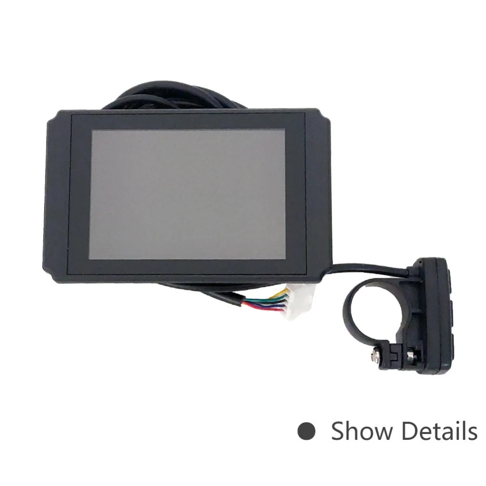 

For KT LCD8H Color E-Bike Electric Bicycle Display Screen 24V-48V 5-pin SM Connector Replacement Accessories Modification Parts