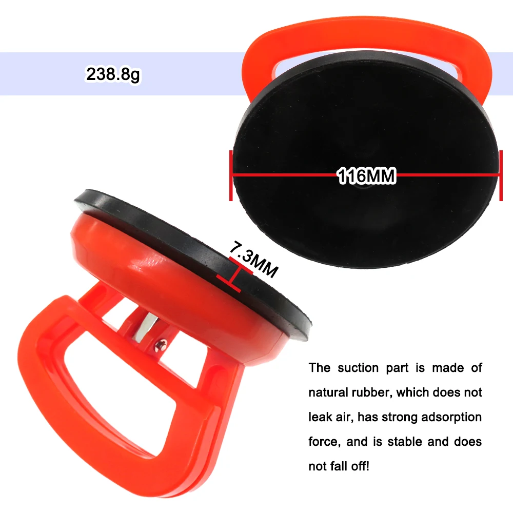 Suction Cup Lifter Screen Car Dent Puller Ant-Static Vacuum Lifter for Lifting Moving Glass Tiles Mirror Granite Fix Gap