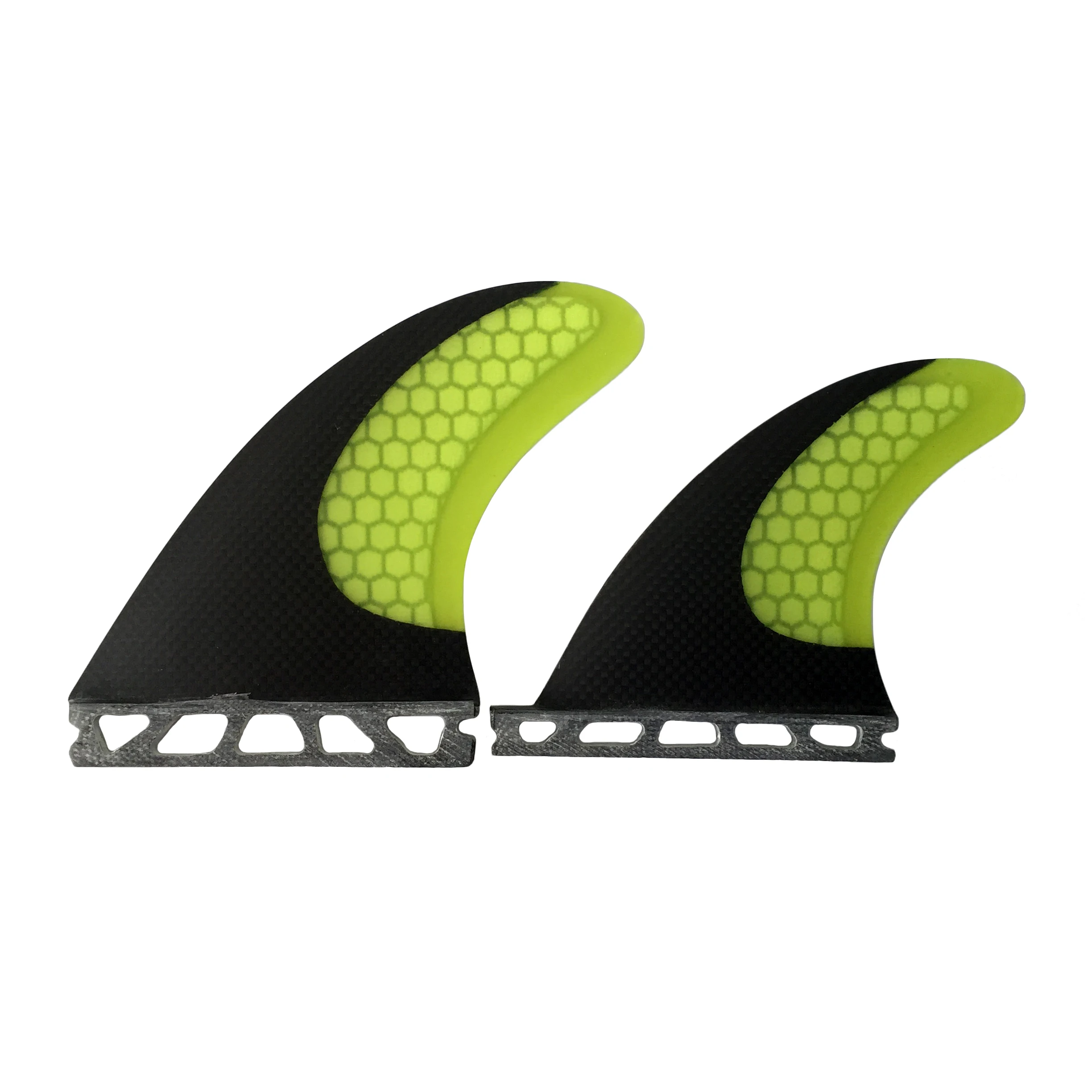 

Carbon Fiber Single Tab Surfboard Fins Honeycomb Surf Fin Fiberglass Quad Surfing Fin G7+GX Size