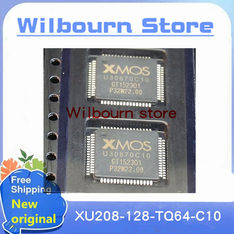 

2PCS~10PCS/LOT U30870C10 XU208-128-TQ64-C10 TQFP64 100% New Spot stock