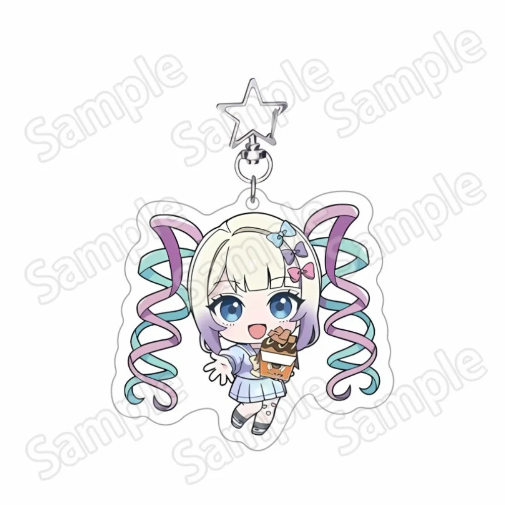 Game Needy Girl Overdose Q Version 6‑10cm Acrylic Stand Keychain Ame Omgkawaiiangel Desktop Ornament Collectible Fan Gift
