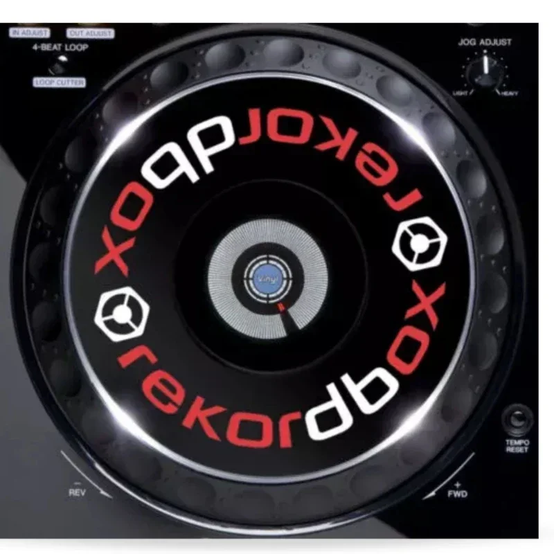 Pioneer Jogwheel Self-adhesive Film Is Suitable for DDJ-SB.DDJ-SB2, DDJ-SB3.DDJ-RB.DDJ-400.DDJ-FLX4.XDJ-RR Controllers a pair