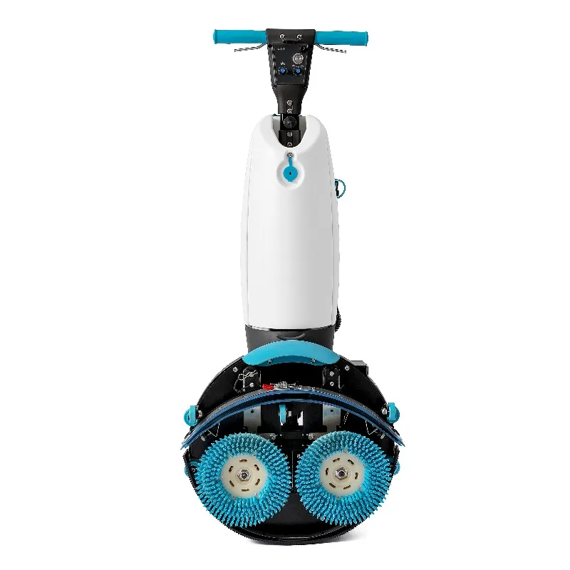 

Smart Vertical Scrubber Dryer Cordless Walk Commercial Floor Cleaning Equipment