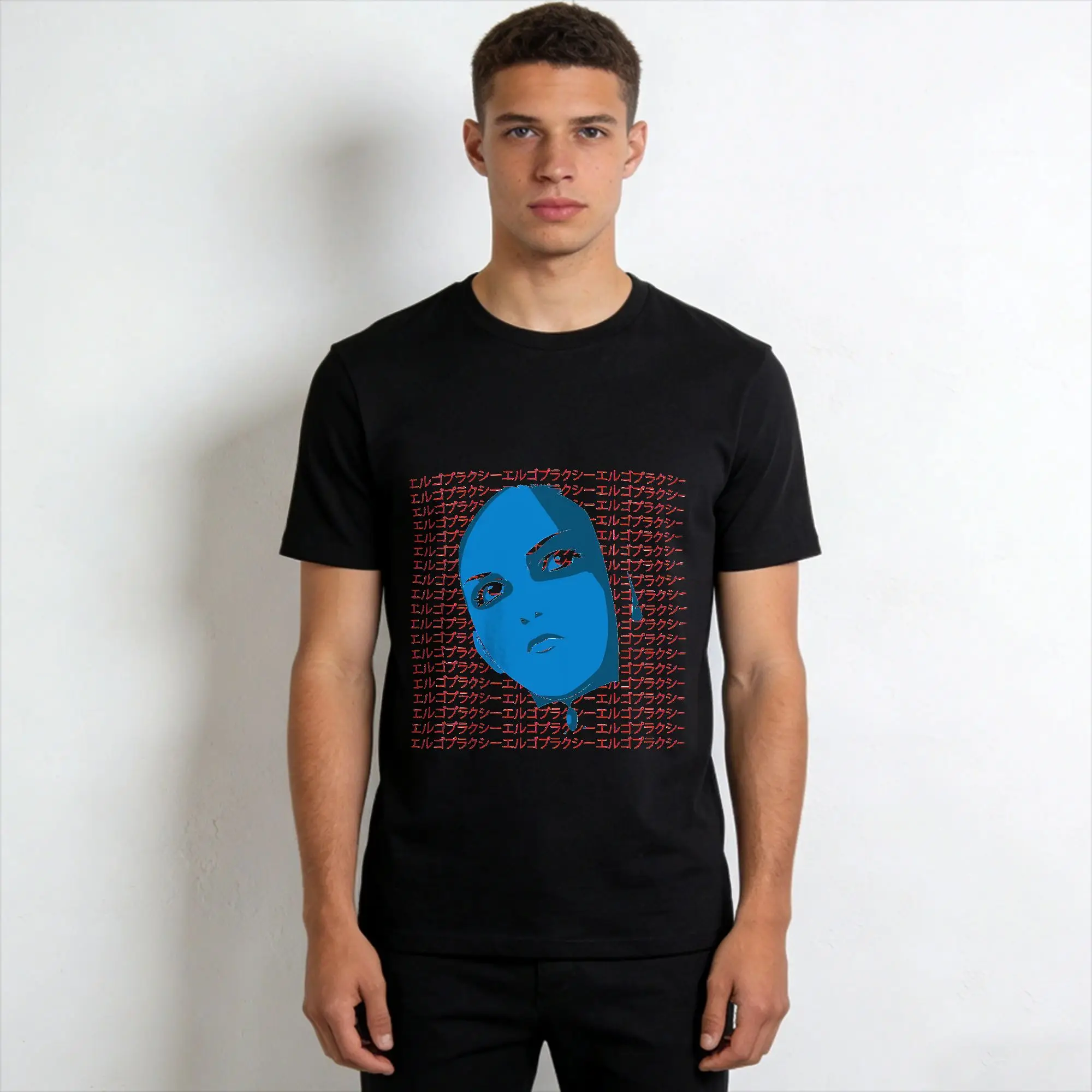 Men T-Shirts Ergo Proxy  Cool Cotton Tee Shirt Short Sleeve  T Shirt Round Neck Clothes Gift Idea