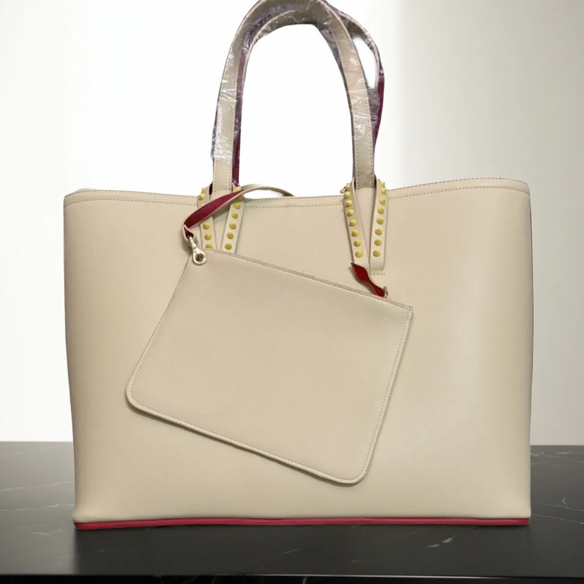 حقيبة يد نسائية فاخرة بحزام جلدي، حقائب سفر للركاب، حقيبة يد ذات سعة كبيرة متعددة الاستخدامات للجنسين، حقيبة كلاسيكية للأعمال