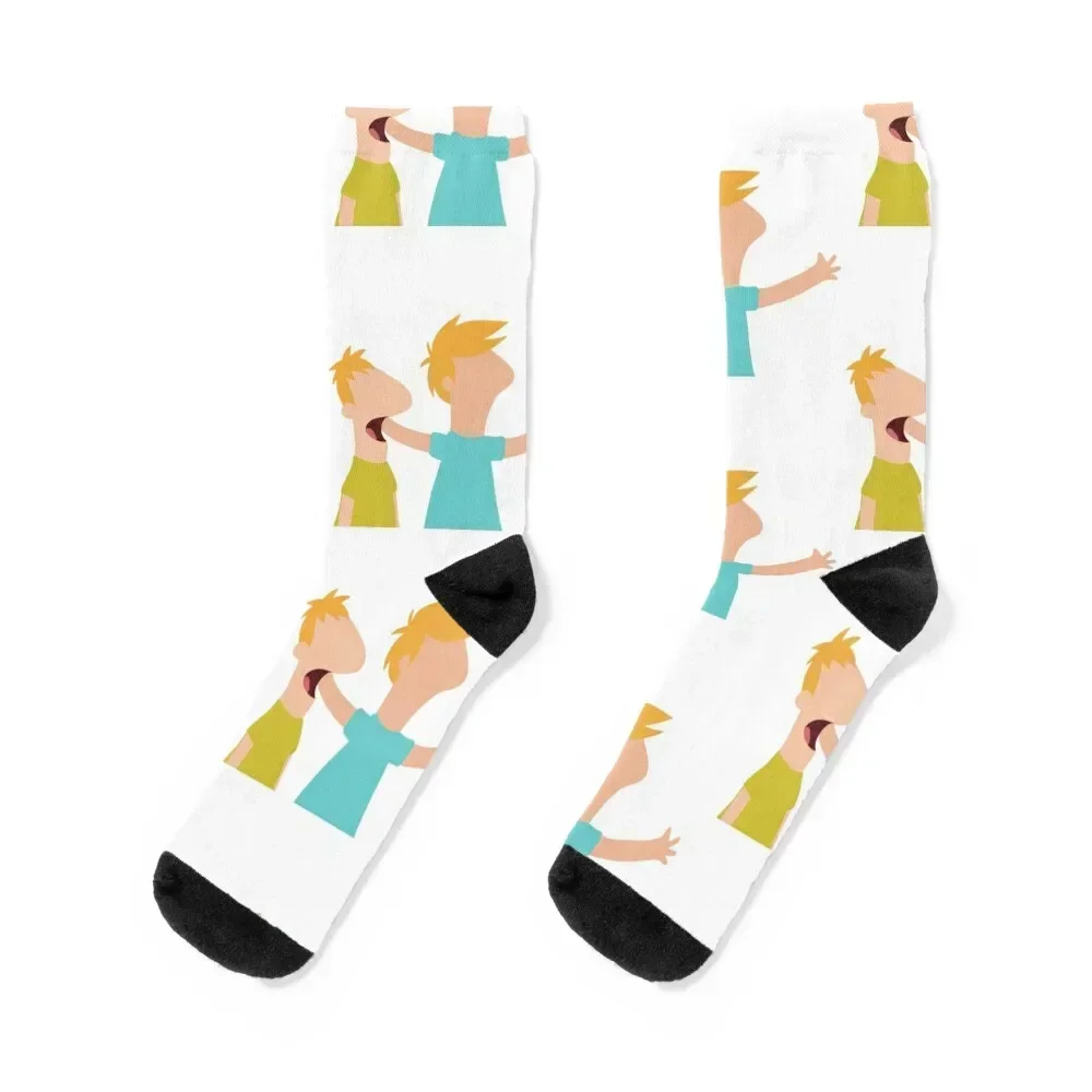 

Andy and Ollie Socks funny gift shoes cartoon cotton Socks For Girls Men's