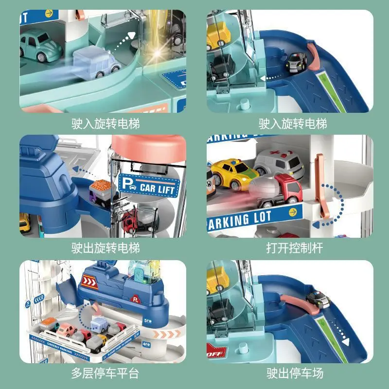 ของเล่นรถไฟใหม่ปี 2026 รถของเล่น รถต่อ รถไฟฟ้า ลิฟต์ ที่จอดรถในเมือง ของเล่นเสริมพัฒนาการเด็กผู้ชาย ของขวัญเทศกาล