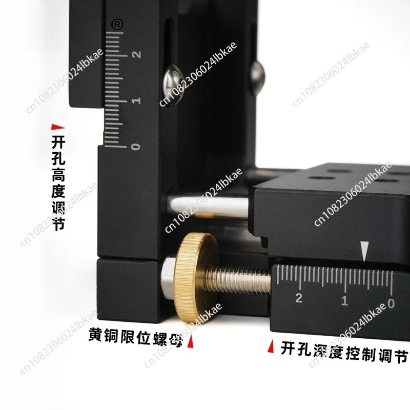 Trimmer Slotting Bracket 2-in-1 Invisible Fastener Clothing Cabinet Board Type Woodworking Tools Slotting Machine Side Hole