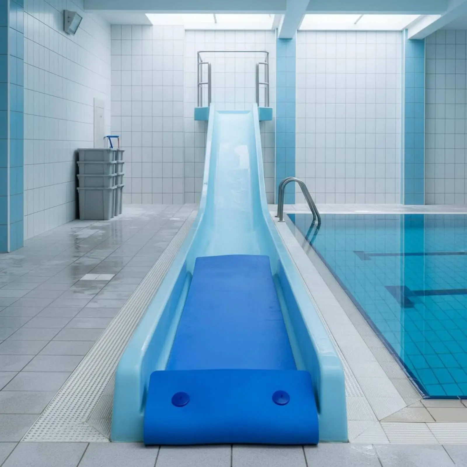 Racing Slide Mat Wear-Resistant Water Park Slide Mat Long-Lasting