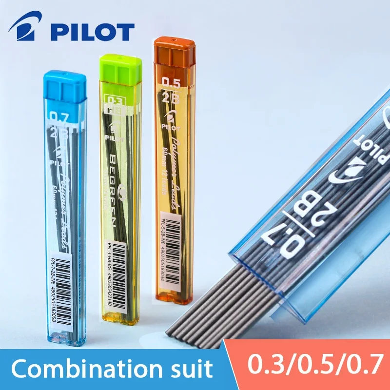 

Японский механический стержень для карандашей 0,3/0,5/0,7 мм, подвижный стержень для карандашей, нелегко сломать, канцелярские принадлежности