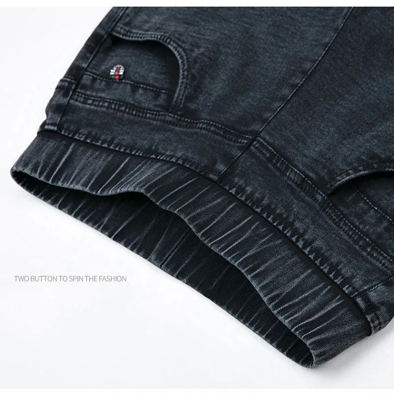 Women High Waist Stretch Leggings Office Lady Skinny Denim Pants Winter Vintage Pencil Trousers Mom Plus Velvet Warm Slim Jeans