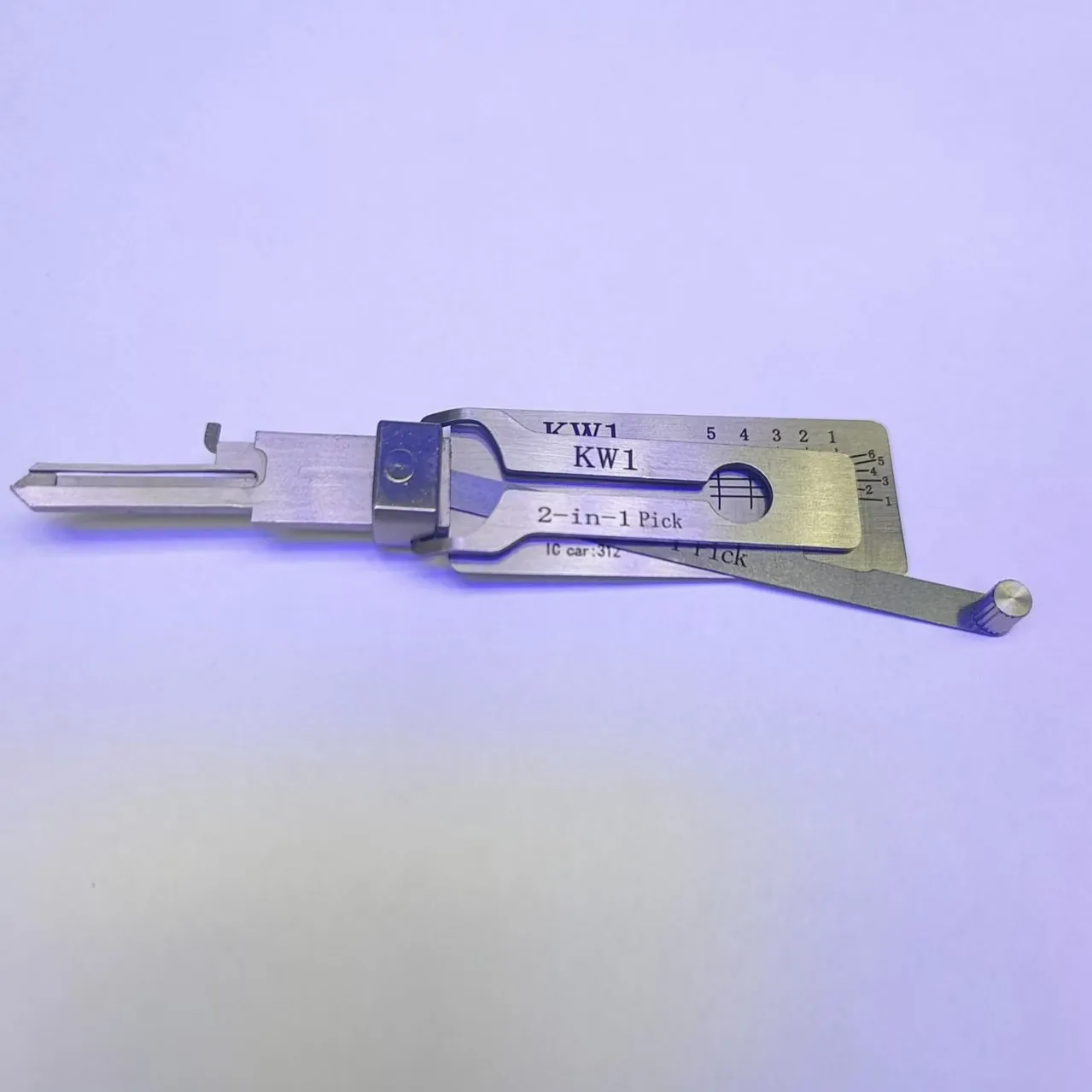 1pc Lishi 2 in 1 Tool SS001 SS002 SS002R Pro KW1 KW5 SC1 SC4 M1/MS2 Tools for Home Door Civil Locks