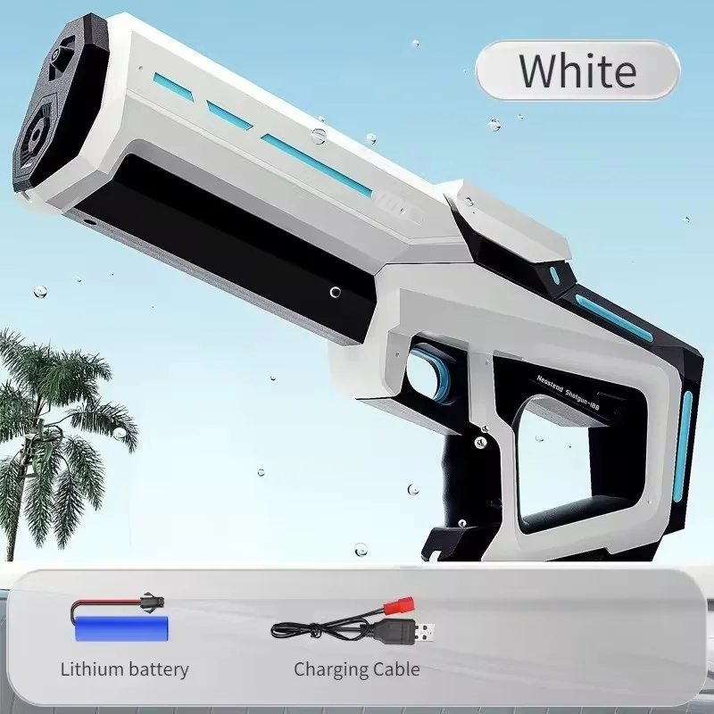 Automatisch Absorberen Water Hogedruk Elektrisch Waterpistool Speelgoed Voor Kinderen Zomer Buitenzwembad Vechtspellen Kinderen Waterpistool Cadeau
