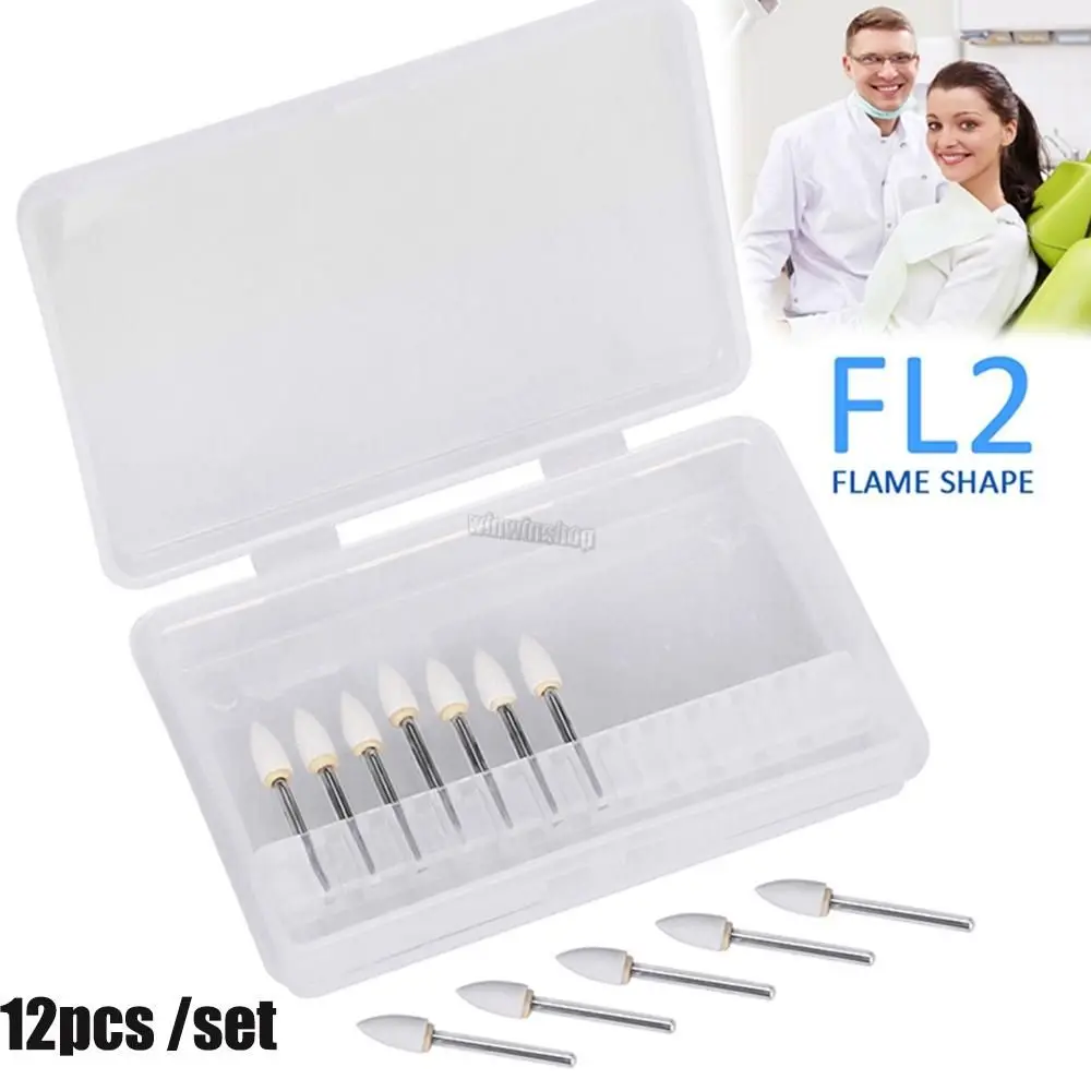 

Flame Shape Tooth Whitening Dentist Oral Hygiene Dental Tool Burs Stones Resin Handpiece Dental Polishing Burs