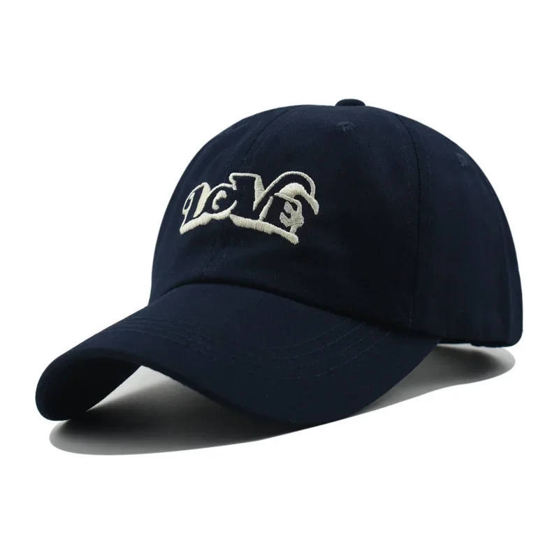 

Cotton Letter Love Embroidery Casquette Baseball Cap Adjustable Snapback Hats for Men and Women 146