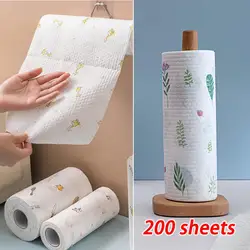 Disposable Rags Thickened Kitchen Dishcloth Towels Super Absorbent Cleaning Towels Car Cleaning Wipes Kitchen Cleaning Cloths