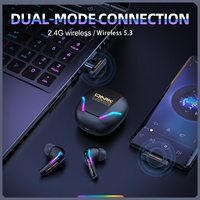 ONIKUMA T27 Bluetooth 5.3 In ear 3 gaming modes Connections for wireless connection For computer usage