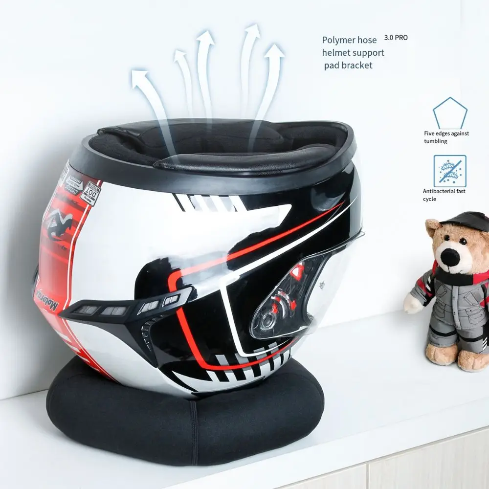 

Нескользящая стойка для мотоциклетного шлема, полые шлемы с медленным отскоком, подушка для обслуживания, защита, влагостойкая