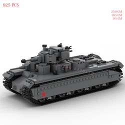 hot military WWII Soviet Union Army T-35 Heavy Tank Battle Moscow war weapon equipment Building Blocks model brick toys for gift