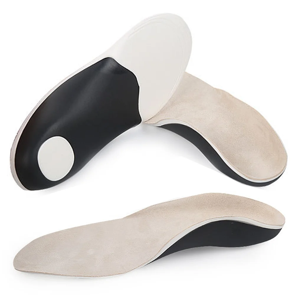 Flat Foot Orthopedic Insoles Children Kids Arch Support Flatfoot X O Leg Sports Orthotic Shoe Heel Pad EiD