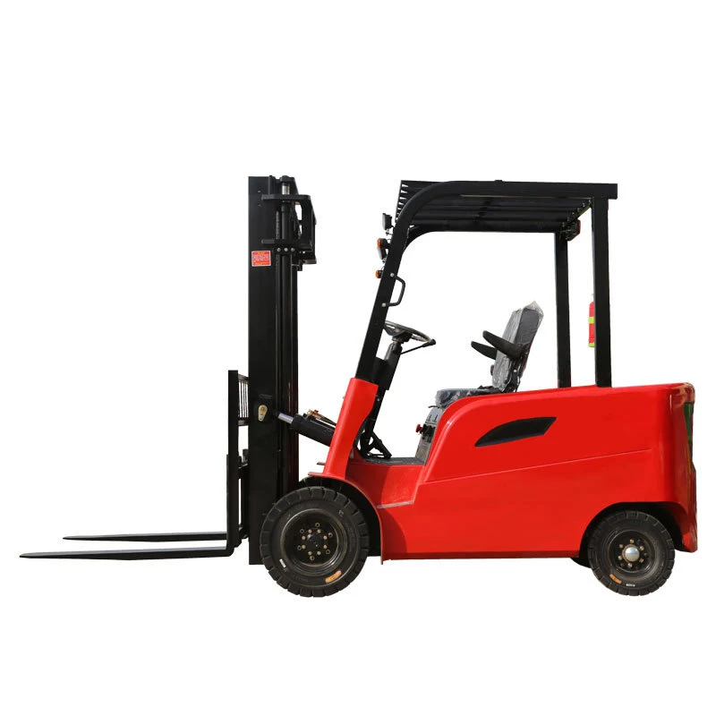 1 Ton 2 Ton Electric Forklift Truck Spare Parts Counterbalance Four Wheels Forklift for Industrial Warehouse Loading Pro