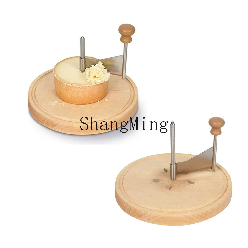 

XH Cheese Shaper Disc Cheese Slicer Cheese Rotary Shaper Manual Chocolate Chip Scraper