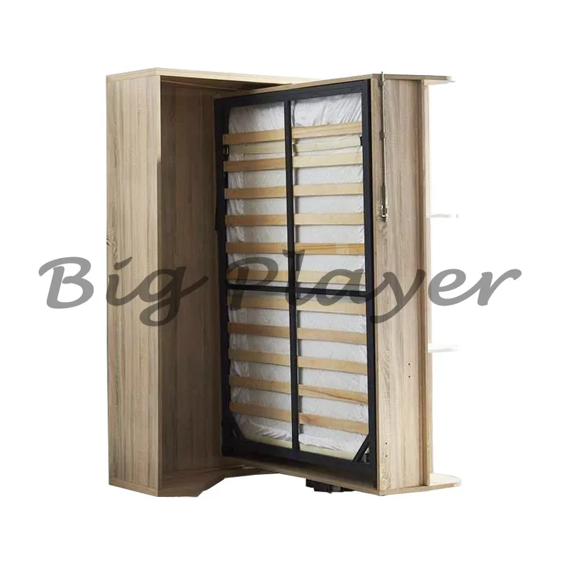Swivel Bed Accessories Hardware Invisible Folding Bed Iron Manual Forward Rollover Multifunctional Space-saving Concealment
