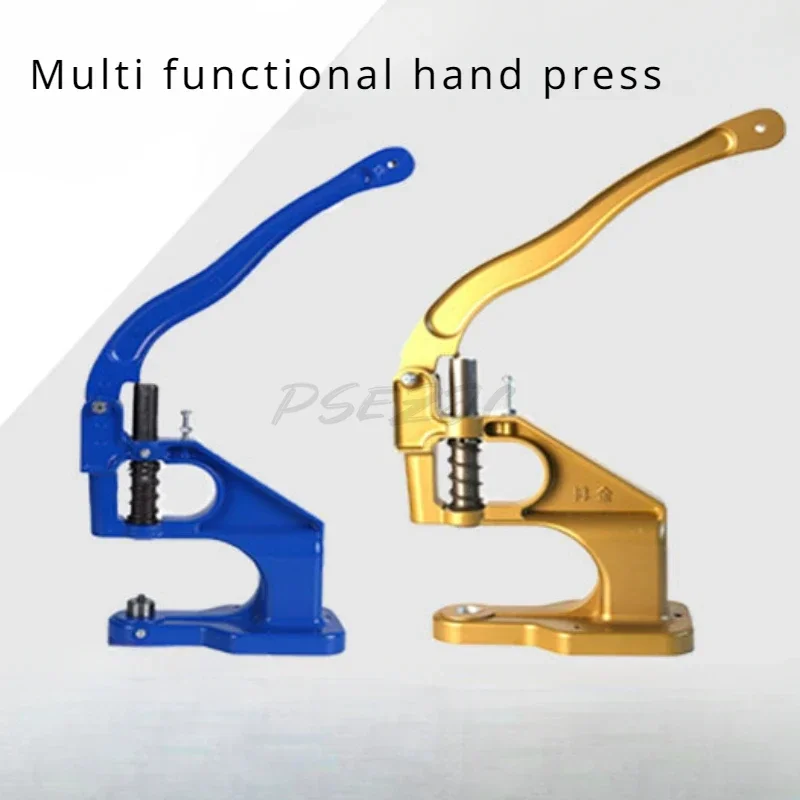 Durable Aluminum Portable Multifunctional Hand Press Nail Bead Machine Silent and Effortless