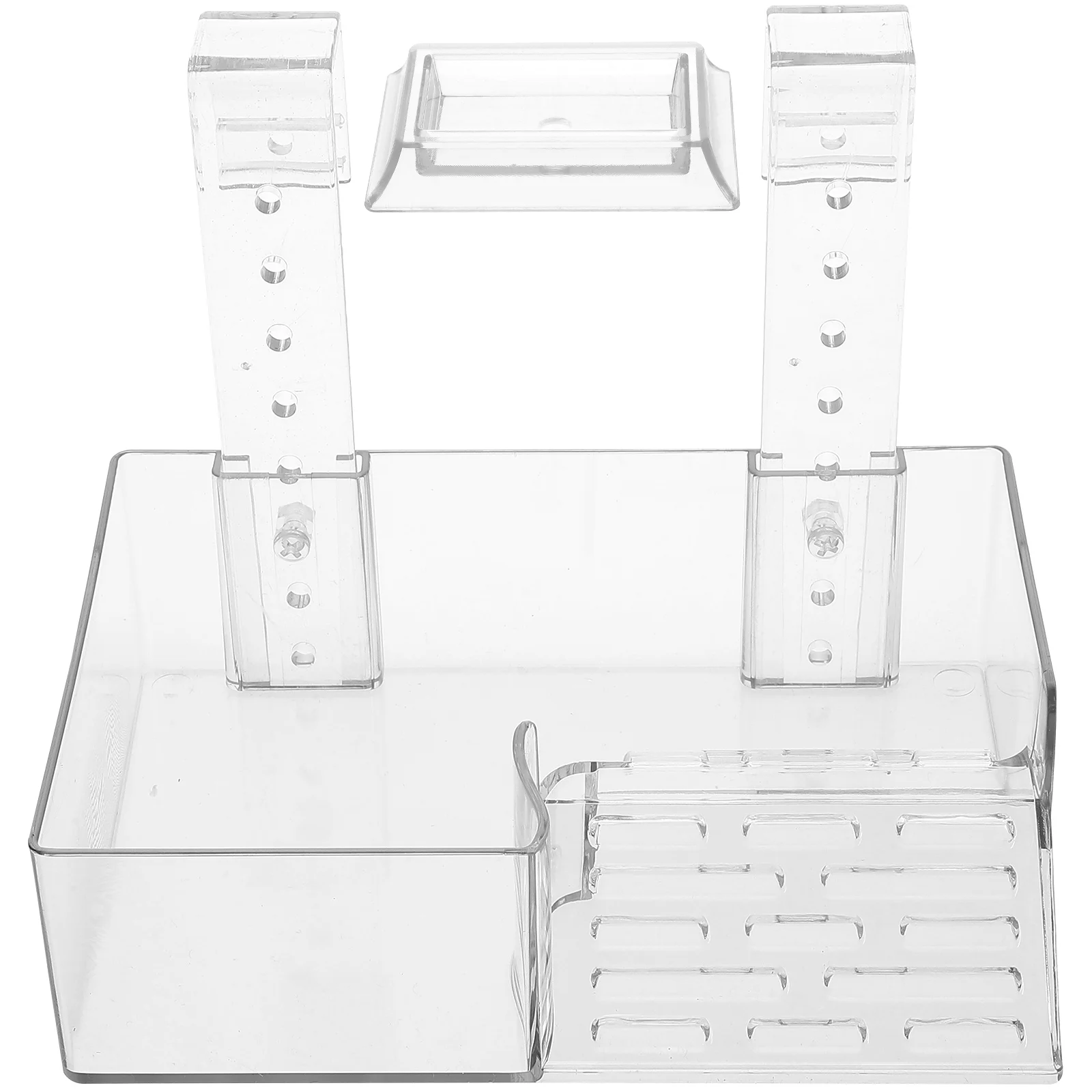 

Hanging Basking Platform For Turtles Acrylic Clear Reptile Tank Decor Aquarium Landscaping Supplies Turtle Resting Terrace