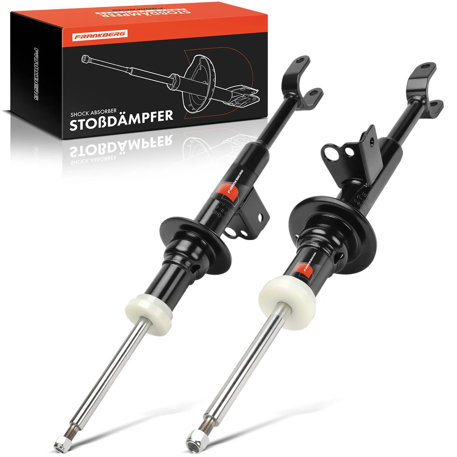 Frankberg 2x Schokdemper Gasdruk Vooras Beide Zijden Voor BMW 5 Serie F90 G30 2016-2023 31316866593 31316866592 19276892
