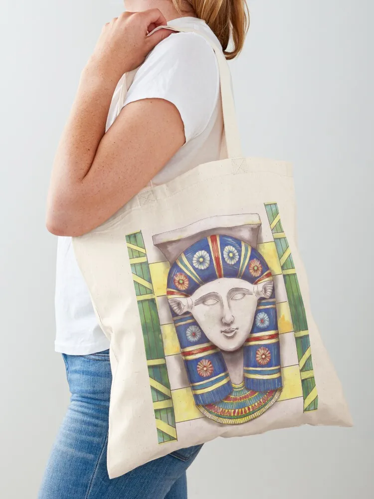 Hathor Bat Tote Bag tote bag men's Portable shopping bag canvas tote bags reusable shopping bags