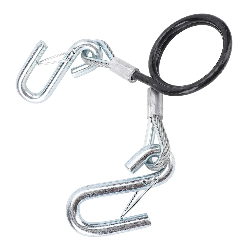 

3500 Lbs Capacity Tow Rope Traveling Safety Towing Convenience S Shaped Hook Trailer Rope Support Abrasion Resistant