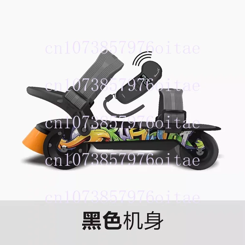 

A1 ULTRA Double Row Wheel Electric Roller Skating Shoes for Long Range Commuting Folding Portable Remote Control with Braking
