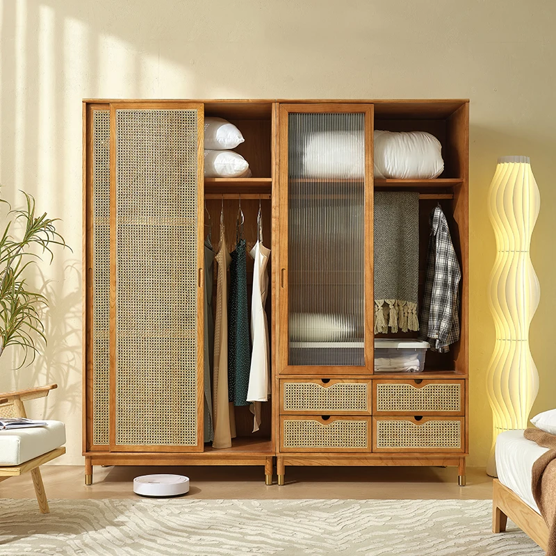 

Clothes Partitions Closet Storage Bedroom Display Cupboard Quality Wardrobe Shelves Simple Modern Guarda Roupa Salon Furniture