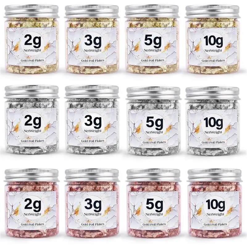 양초 금박 2g 왁스 호일 수제 양초 향기 양초 DIY 재료 무스 호일 장식 양초 만들기 용품