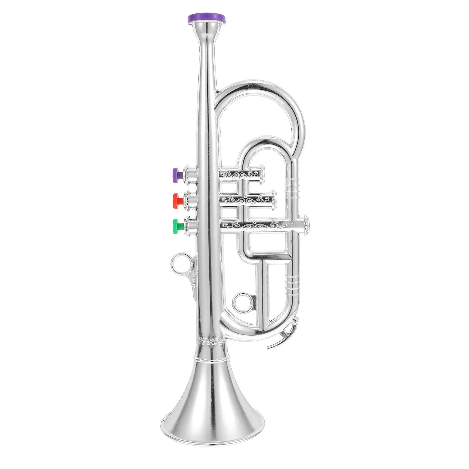 Simulated Three-note Trumpet Musical Toy Instrument Stage Model