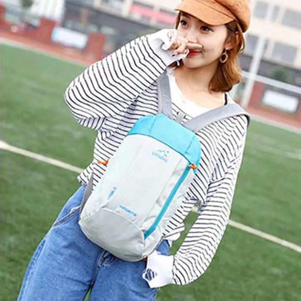 

Lightweight Nylon Sport Backpack Scratch Prevention Waterproof Outdoor Rucksack Fixed Webbing Polyester Mountaineering Bag Sport
